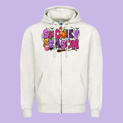 Zipper Hoodie Spooky season Halloween