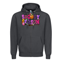 Smoke Spooky season Halloween Zipper Hoodie - RanaPortraitStore