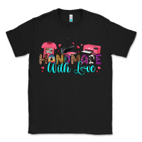 Black handmade with love Classic Tee - RanaPortraitStore
