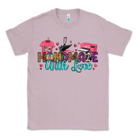 Lilac handmade with love Classic Tee - RanaPortraitStore