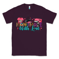 Plum handmade with love Classic Tee - RanaPortraitStore