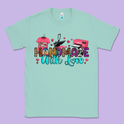 Handmade With Love Classic Tee Designed By Ranaportraitstore
