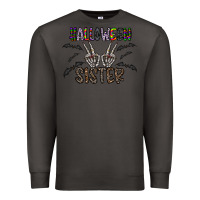 Smoke halloween sister Premium Sweatshirt - CowhideDigitalArt