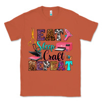 Copper eat sleep craft repeat Classic Tee - RanaPortraitStore