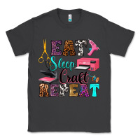 Smoke eat sleep craft repeat Classic Tee - RanaPortraitStore