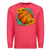 Cardinal western basketball with sunflower Premium Sweatshirt - HRA Design Shop