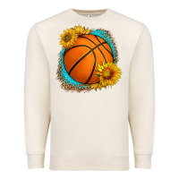 Sandshell western basketball with sunflower Premium Sweatshirt - HRA Design Shop