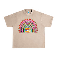 French Oak teacher pen apple books rainbow Urban Heavy Tee - Artiststas