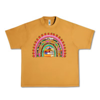 Peanut Butter teacher pen apple books rainbow Urban Heavy Tee - Artiststas