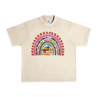 Sandshell teacher pen apple books rainbow Urban Heavy Tee - Artiststas