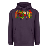 Plum Mexico Love Heavyweight Hoodie - texasbilliewilder