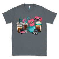 Charcoal Heather crafting coffee cups Classic Tee - RanaPortraitStore