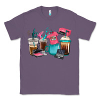 Lavender crafting coffee cups Classic Tee - RanaPortraitStore