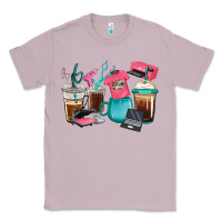 Lilac crafting coffee cups Classic Tee - RanaPortraitStore