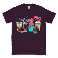 Plum crafting coffee cups Classic Tee - RanaPortraitStore