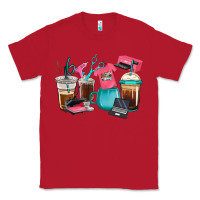 Red crafting coffee cups Classic Tee - RanaPortraitStore