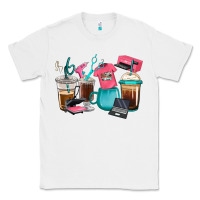 White crafting coffee cups Classic Tee - RanaPortraitStore