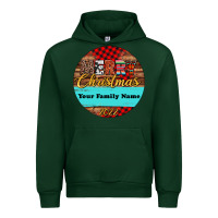 Forest Green (preview)custom christmas ornament Urban Hoodie - Jasminsmagicworld