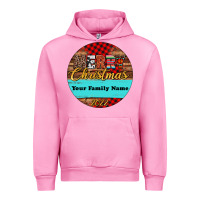 Fuchsia Pink (preview)custom christmas ornament Urban Hoodie - Jasminsmagicworld