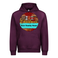 Mauve Wine (preview)custom christmas ornament Urban Hoodie - Jasminsmagicworld