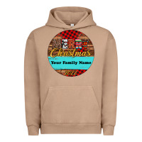 Pigment Burro (preview)custom christmas ornament Urban Hoodie - Jasminsmagicworld