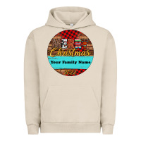 Pigment French Oak (preview)custom christmas ornament Urban Hoodie - Jasminsmagicworld