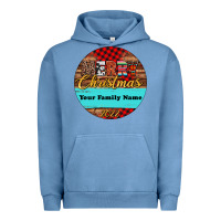 Pigment Pebble Blue (preview)custom christmas ornament Urban Hoodie - Jasminsmagicworld