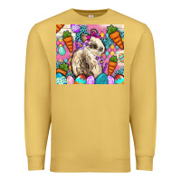 Antique Gold Easter Bunny tumbler Easter Day Premium Sweatshirt - Neo Western