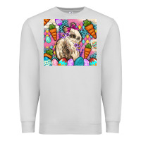 Dove Grey Easter Bunny tumbler Easter Day Premium Sweatshirt - Neo Western