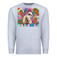 Heather Grey Easter Bunny tumbler Easter Day Premium Sweatshirt - Neo Western
