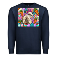 Navy Easter Bunny tumbler Easter Day Premium Sweatshirt - Neo Western