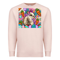 Pale Pink Easter Bunny tumbler Easter Day Premium Sweatshirt - Neo Western