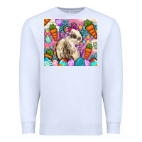 White Easter Bunny tumbler Easter Day Premium Sweatshirt - Neo Western