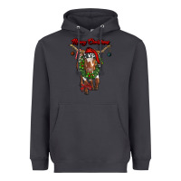 Smoke merry christmas longhorn cow Heavyweight Hoodie - RanaPortraitStore