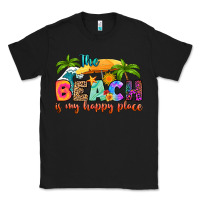 Black the beach is my happy place Classic Tee - RanaPortraitStore