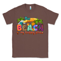 Chestnut the beach is my happy place Classic Tee - RanaPortraitStore