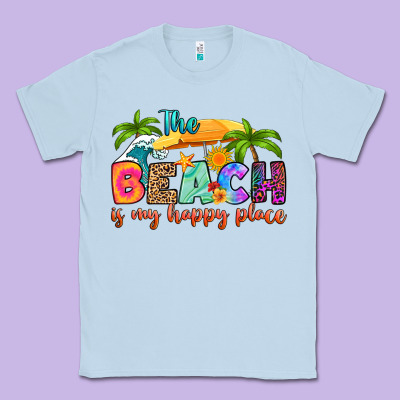 The Beach Is My Happy Place Classic Tee Designed By Ranaportraitstore