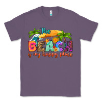 Lavender the beach is my happy place Classic Tee - RanaPortraitStore
