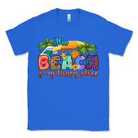 True Royal the beach is my happy place Classic Tee - RanaPortraitStore