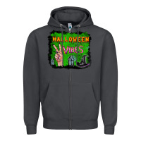 Smoke Watercolor Halloween Vibes Zipper Hoodie - RanaPortraitStore
