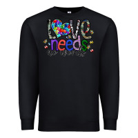 Black love need no words Premium Sweatshirt - SublimationCraftShop