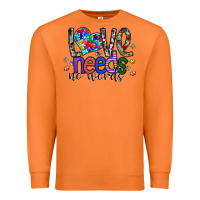 Carrot love need no words Premium Sweatshirt - SublimationCraftShop