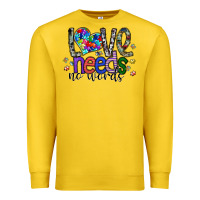 Lemon love need no words Premium Sweatshirt - SublimationCraftShop