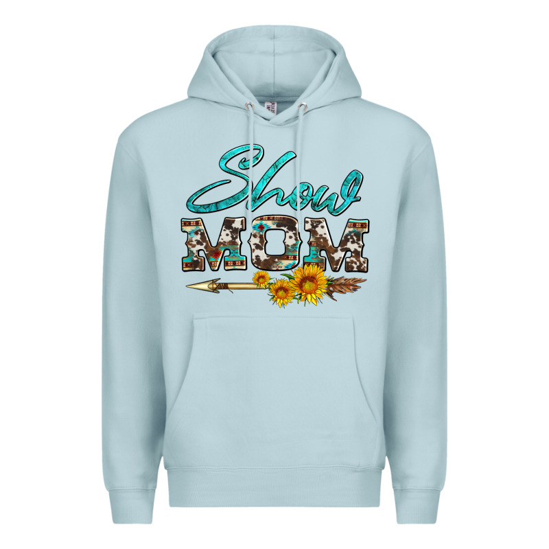 Show Mom Aztec Cowhide Sunflower And Arrow Premium Hoodie by Artiststas | Teevron