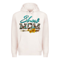 Pale Pink show mom aztec cowhide sunflower and arrow Premium Hoodie - Artiststas