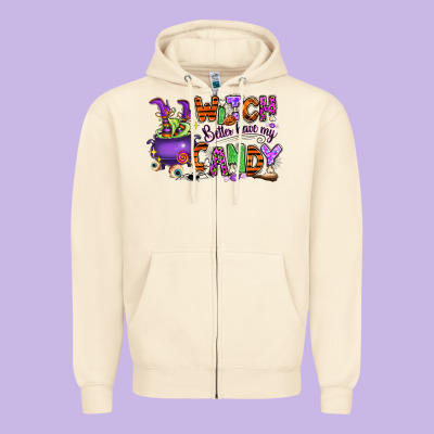 Zipper Hoodie Witch better have my candy