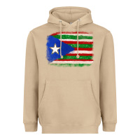 Mushroom Mexico and Puerto Rico Flag Heavyweight Hoodie - texasbilliewilder