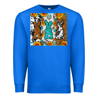 True Royal Easter bunnies leopard cowhide tumbler Easter Day Premium Sweatshirt - Neo Western