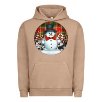Pigment Burro western snowman christmas ornament Urban Hoodie - Jasminsmagicworld