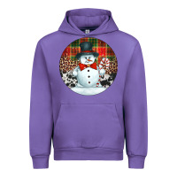 Tulip western snowman christmas ornament Urban Hoodie - Jasminsmagicworld